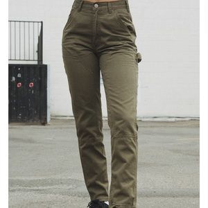 Brandy Melville olive green cargo pants